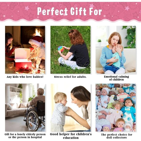 🆕 Brand New - 12-Inch Realistic Girl Anatomically Silicone Body Reborn Baby - Picture 6 of 6